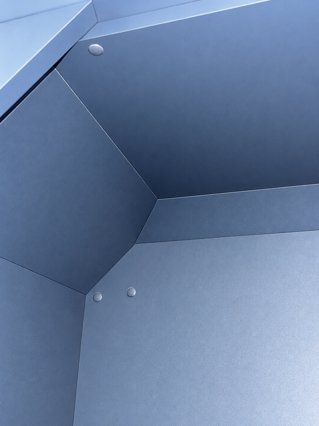 Navy corner home office